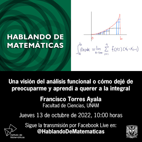 Una visión del análisis funcional o: como dejé de preocuparme y aprendí a querer a la integral