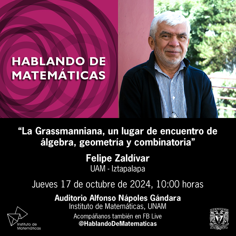 La Grassmanniana, un lugar de encuentro de álgebra, geometría y combinatoria